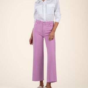 Kut from the Kloth Meg High Rise Wide Leg Size 1414 / Soft Orchid